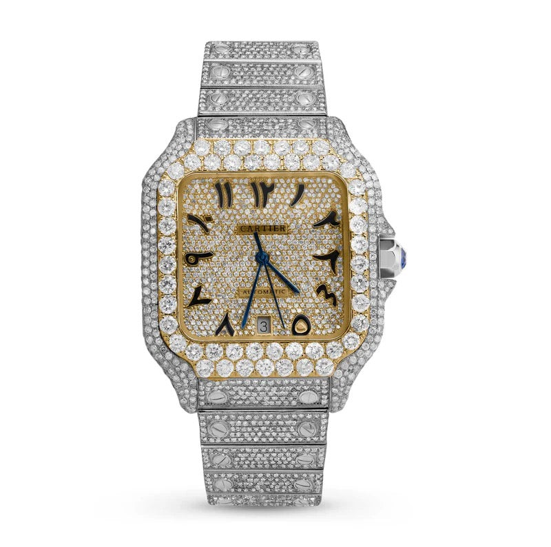 Cartier Santos Diamond Watch