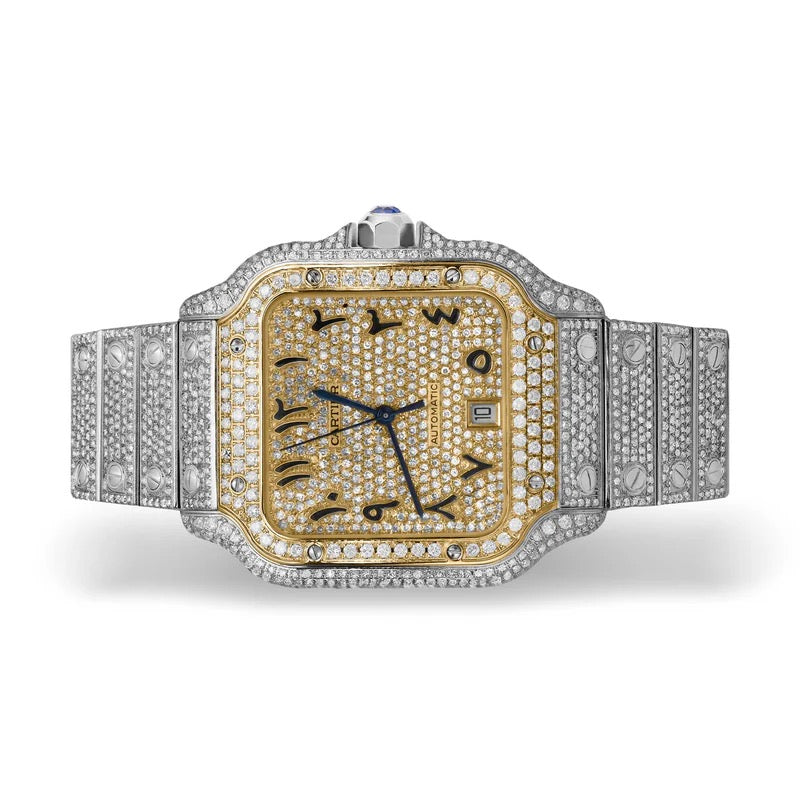 Cartier Santos Diamond Watch